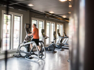 Sweat it off in the neighborhood Athletic Club in Arcona.