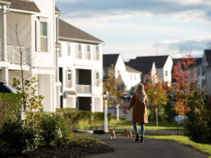 Tree lined streets create beautiful settings for life's every moment.