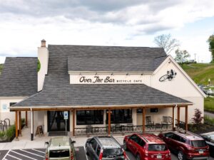 OTB Bicycle Caf? offers a variety of drinks and food in this bicycle-inspired cafe