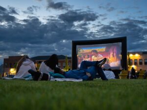 Enjoy Summer Movie Night with the family at Meeder.