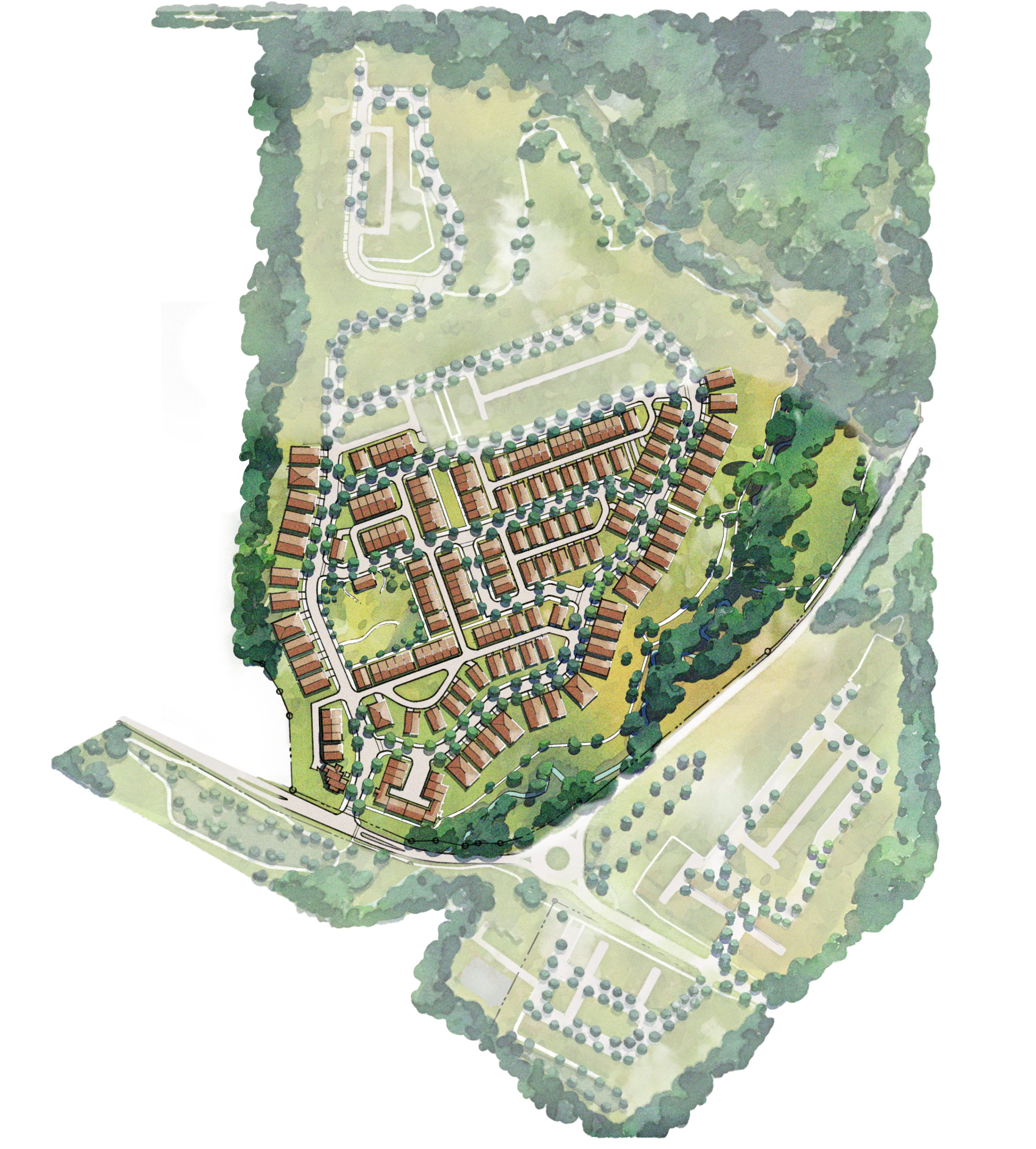 Brookvue Neighborhood Map
