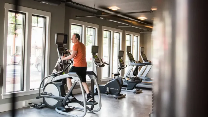 Sweat it off in the neighborhood Athletic Club in Arcona.