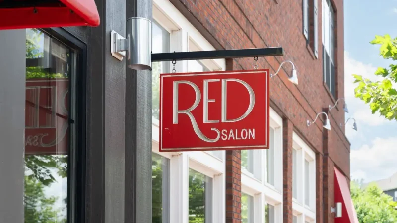 Imagine the ease of a haircut and color in walking distance of home.