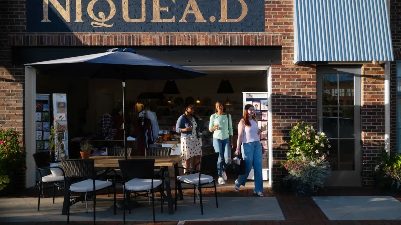 Shop Meeder Crossroads, just steps from your front door